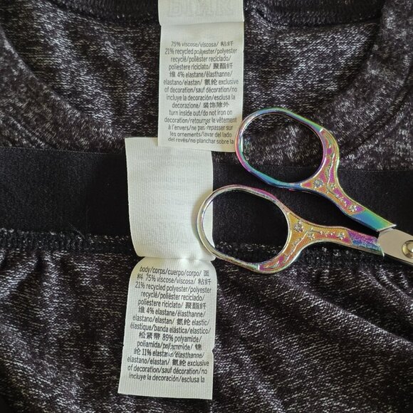 PINK Victoria's Secret Pajama Set Women S Heathered Gray LS Top Pants - Picture 14 of 16